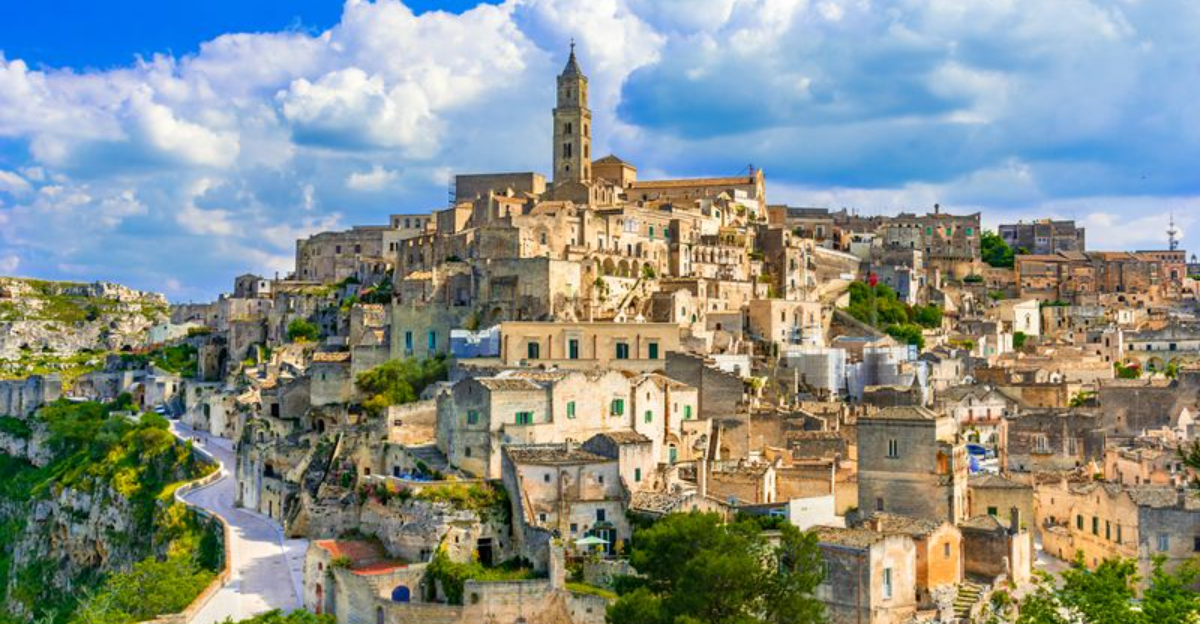 La plus ancienne ville d'Italie sculptée en pierre 